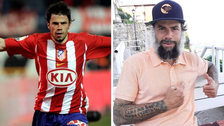 Kezman en el Atlético y en la actualidad.