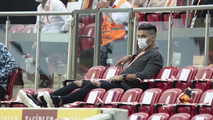 Las lesiones de Falcao son un tema controvertido en el Galatasaray