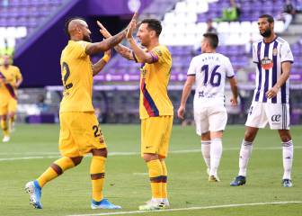 Valladolid-Barcelona en imágenes