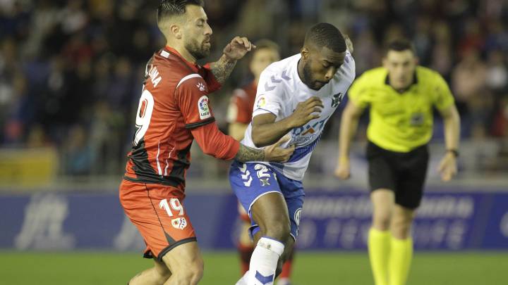 16/02/20 PARTIDO SEGUNDA DIVISION TENERIFE - RAYO VALLECANO MOORE LUNA