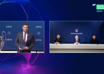 La UEFA filtró por accidente el diálogo de Cerezo con Simeone cuando les tocó el Leipzig