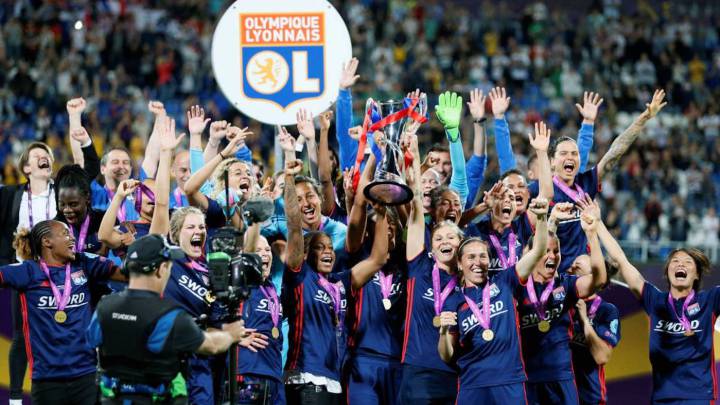 El Olympique de Lyon ganó la última Champions.