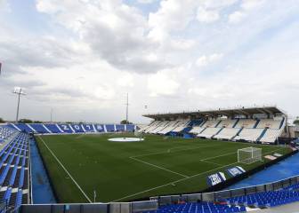 La tarde que Bustinza jugó con el Leganés en la grada de Butarque