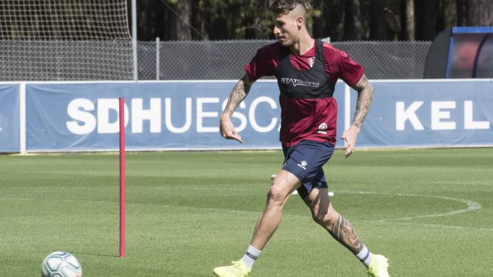 El Huesca pierde a Luisinho e Insua
