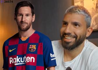 Messi interrumpió a Agüero en pleno streaming... ¡y lo retó!