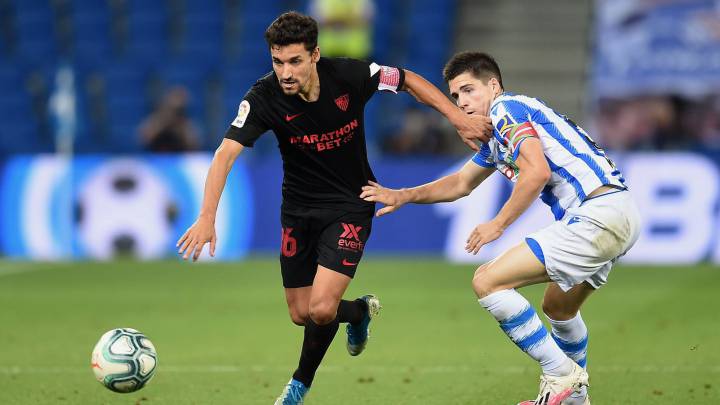 El lateral del Sevilla Jesús Navas, camino de los 35 años, es el jugador de campo con más minutos en las ligas europeas. Le superan David Soria y Jan Oblak.