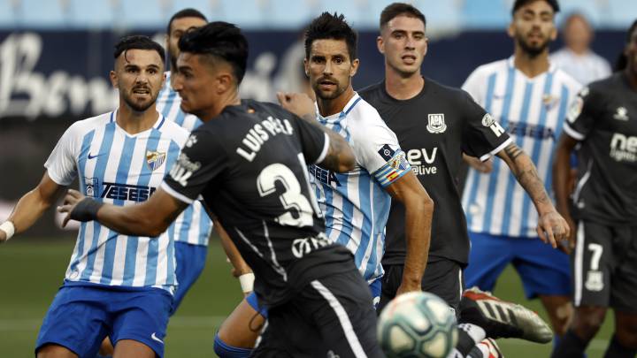 Málaga-Alcorcón, en directo: LaLiga SmartBank, en vivo
