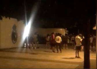 Lo que no debía pasar en Cibeles, ocurrió en Valdebebas