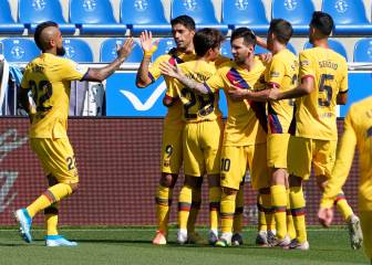 Barça cierra LaLiga con 'manita' al Alavés