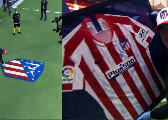 Intimo momento entre el Mono y el escudo del Metropolitano