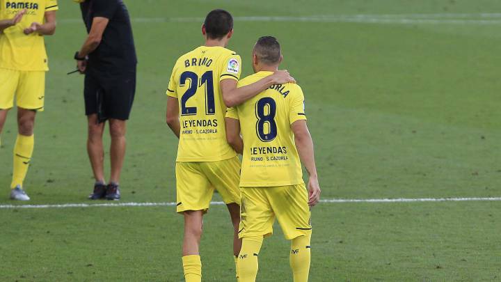 Cazorla y Bruno estarán en la fachada del estadio del Villarreal