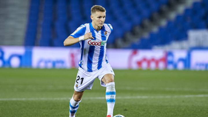 Aperribay evita pronunciarse si Odegaard seguirá en la Real