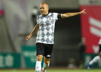 El Vissel de Iniesta y Samper empata con el equipo de Lotina
