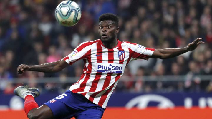 Thomas con el Atlético
