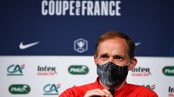 Tuchel: "La mejor forma de llegar a la Champions es ganar las dos finales"