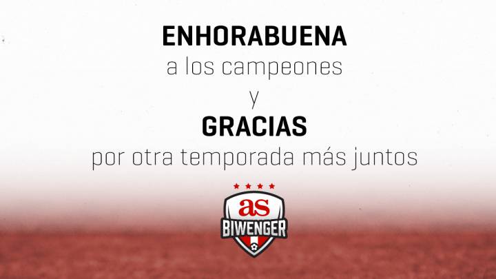 ¡Enhorabuena campeones y campeonas de la temporada 2019/2020!