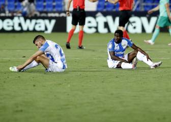 El descenso recortará sueldos en el Leganés, pero no cláusulas