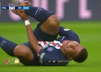 Duele con solo mirarla: la impactante patada que dejó llorando a Mbappé