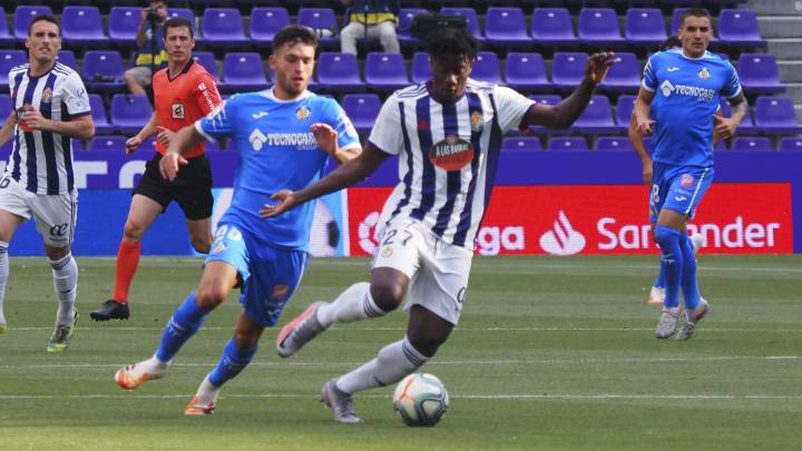 Salisu, durante un partido contra el Getafe.