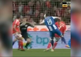 El golazo al Benfica que ha dado lugar al coqueteo entre James y el Oporto