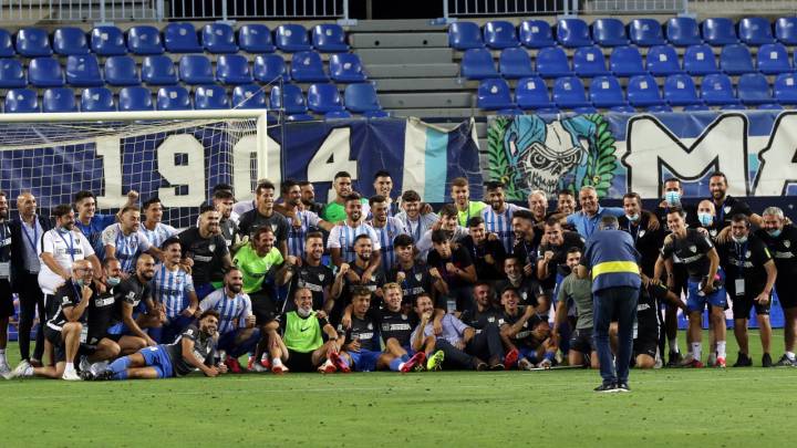 Málaga: sólo 17 profesionales y en espera de que Keidi vaya al Espanyol