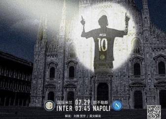 ¿Por qué el dueño del Inter promociona el partido ante el Nápoles con la silueta de Messi?
