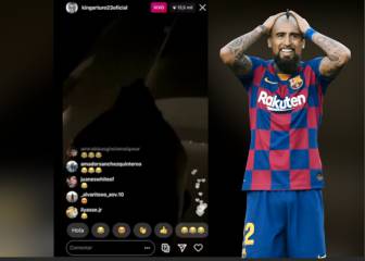 Vidal se graba en directo en este estado en Instagram y casi sin poder vocalizar... cuando lo borró ya era tarde