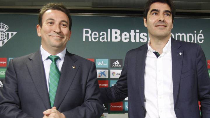 El Betis se reestructura en torno a Cordón y Pellegrini