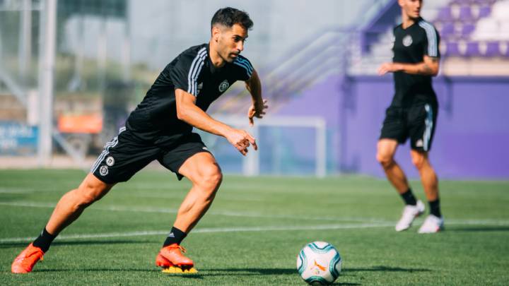 Moyano no ve razones para despedirse del Real Valladolid