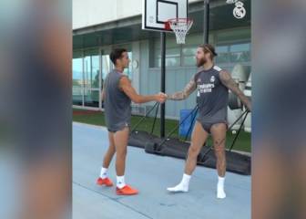 Ramos, Lucas y basket: Beckham los reta