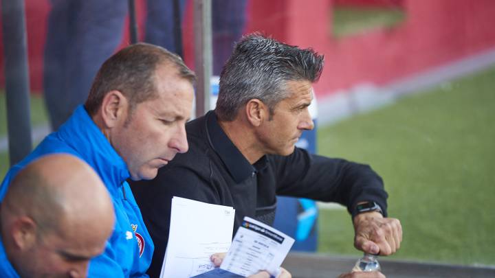 Rivero y 'Monchi' acompañarán a Martí en el banquillo del Leganés