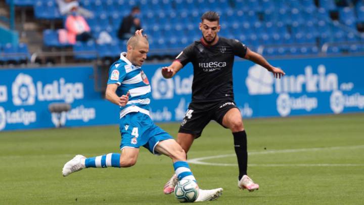 Álex Bergantiños con el Deportivo