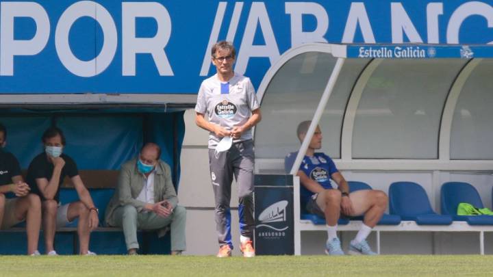 Fernando Vázquez y Álex Bergantiños
