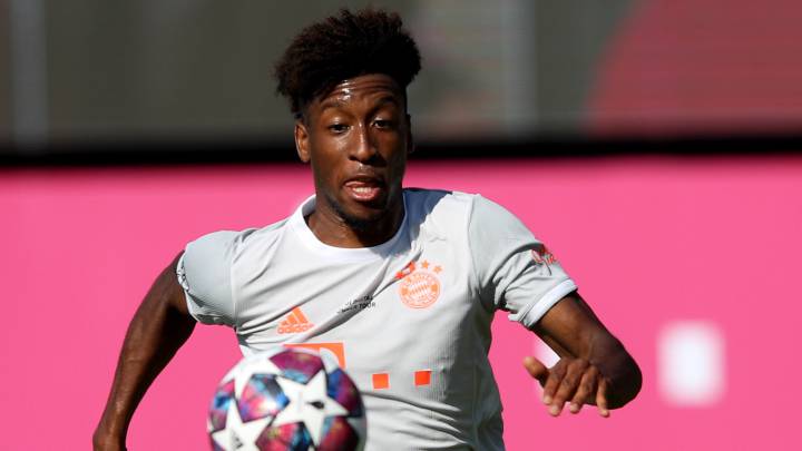 Coman, duda ante el Chelsea