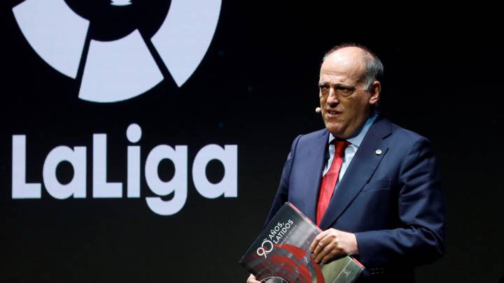 Tebas rechaza las propuestas planteadas por el Zaragoza