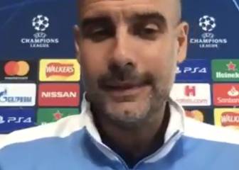Compara a Benzema con Messi y la cara de Pep no tiene precio