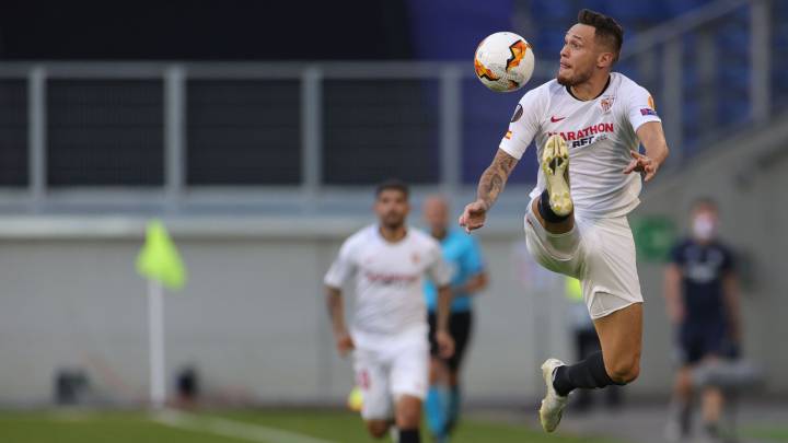 Ocampos, la bala que adoraba a Cristiano: "¿Por qué no voy a seguir? El extremo del Sevilla, por el que suspiran en Europa, ya suma sus mejores números de siempre. Su valor de mercado llega a los 50 millones de euros en CIES.