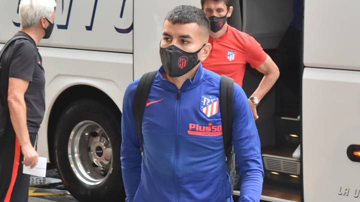 Ángel Correa, con el Atlético.