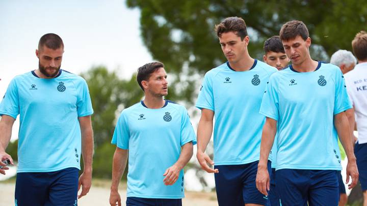 Bernardo e Iturraspe, recién llegados al Espanyol.