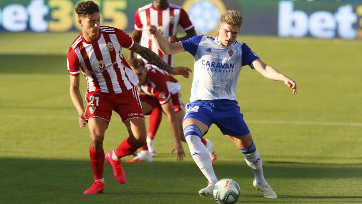 Zaragoza y Almería, los dos favoritos del Playoff.