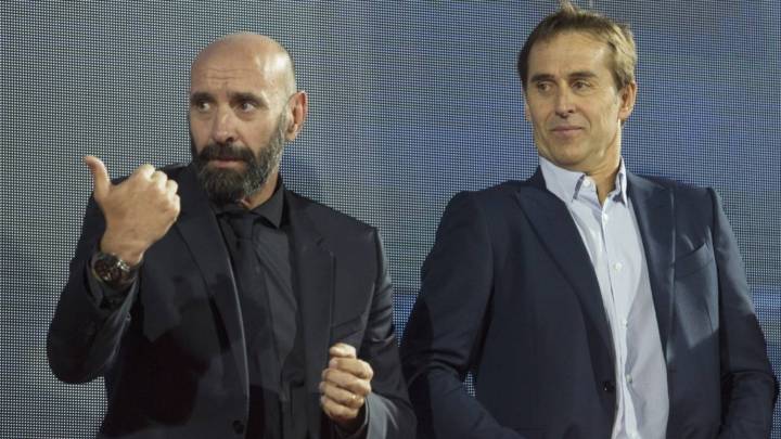 El Sevilla de Monchi se supera en su milagro. 9 del 11 inicial ante Roma y Wolverhampton eran fichajes de este año, igual que el técnico Julen Lopetegui.