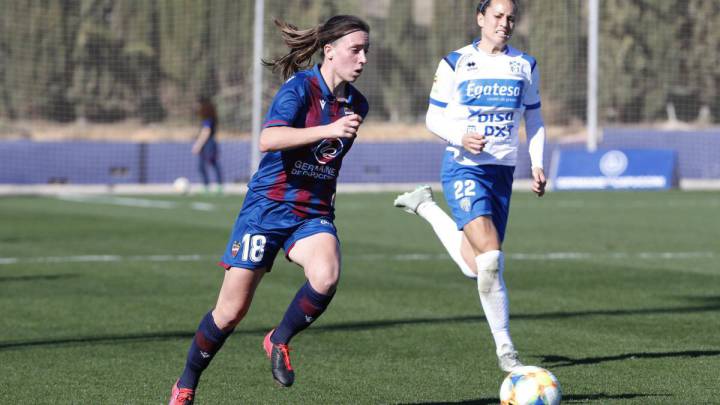 Eva Navarro, jugadora del Levante.