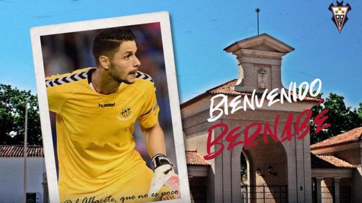 El Albacete refuerza su portería con la llegada de Bernabé Barragán