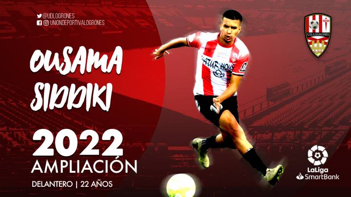 Ousana Siddiki amplía con el Logroñés hasta 2022