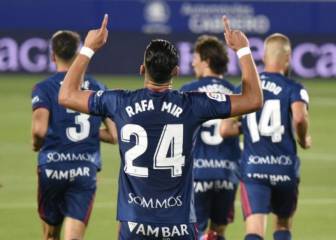 Rafa Mir será el '9' del Huesca
