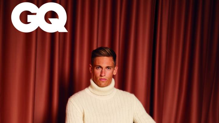 Llorente posando para la revista GQ España