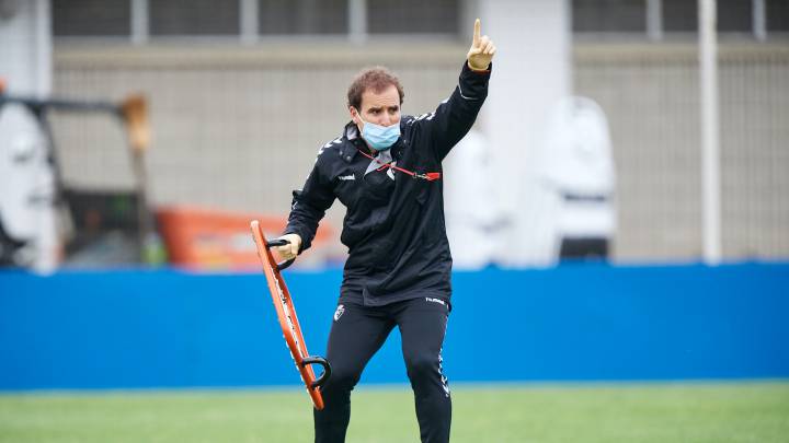 Arrasate, recuperado del Covid-19, se incorporará el miércoles a los entrenamientos