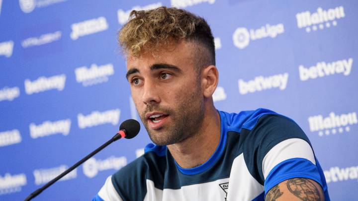 Ibáñez: "Tenía gana de volver al Leganés, me quedé con ganas de más"