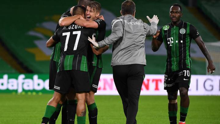 El Celtic cae eliminado tras verse sorprendido en casa por el Ferencvaros