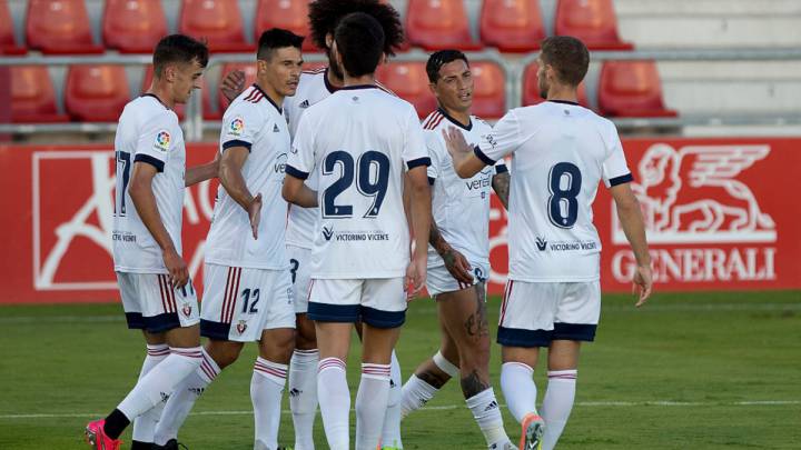 Osasuna vence en su primer ensayo de pretemporada al Mirandés